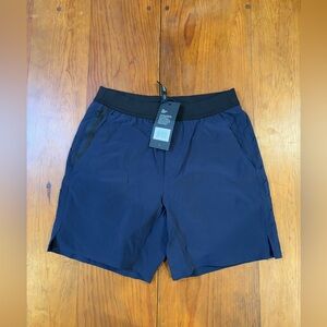 Ten Thousand MEN Active Shorts Interval Workout Running Liner 7in Navy Small